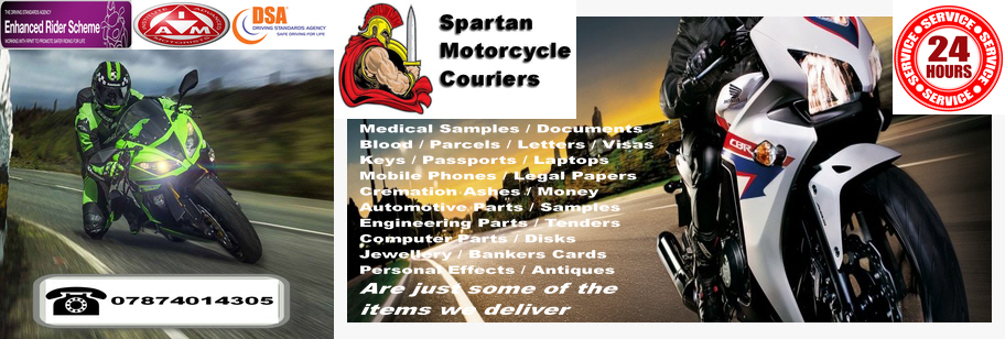 Employment With Spartan Motorcycle Couriers